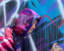 Load image into Gallery viewer, Unisex Hoodie All over Collage Print