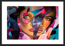 Load image into Gallery viewer, Lambs and Wolves giclee print 19"x13."