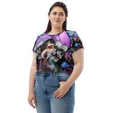 Load image into Gallery viewer, All-Over Print Crop Tee