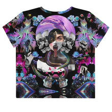 Load image into Gallery viewer, All-Over Print Crop Tee