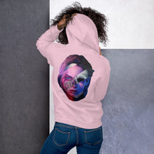 Load image into Gallery viewer, Unisex Hoodie WTF is Happening?! Skull/Face White, Black, Blue or Pink Hoodie