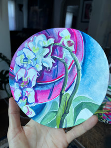 The Orchid- original Watercolor