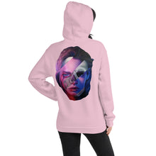 Load image into Gallery viewer, Unisex Hoodie &quot;WTF is Happening?!&quot; Skull/Face in White, Black, Blue or Pink Hoodie
