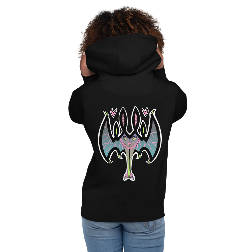 Unisex Hoodie ELLE BAT TAG