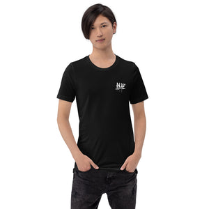 Short-Sleeve Unisex BAT ELLE T shirt, Black or white